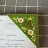 Four Seasons Personalized Hand Embroidered Corner Bookmark