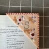 Four Seasons Personalized Hand Embroidered Corner Bookmark
