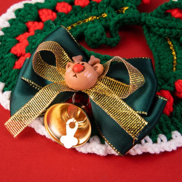 Christmas & New Year Knitted Pet Collars